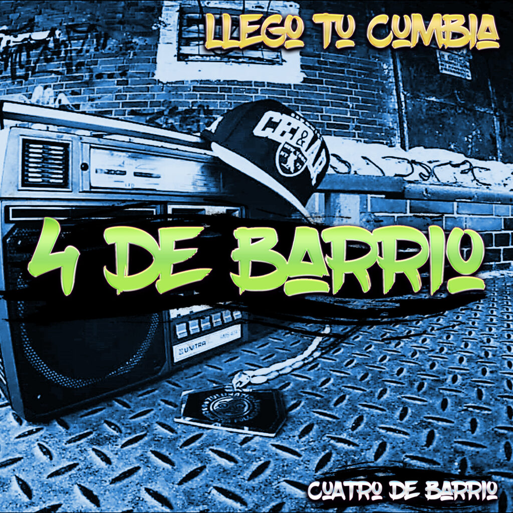 logo 4 de barrio llego tu cumbia 2000x 2000
